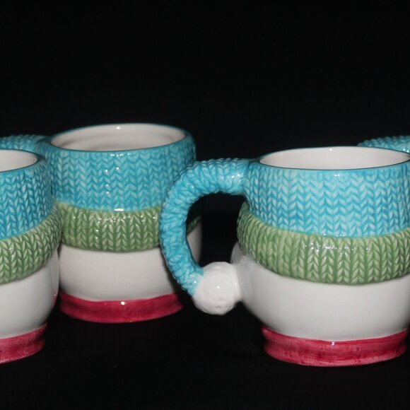 Delightful Frosty Snowman Mugs | Set of 4 Christmas Stuffins Mugs | Liv Canada - Picture 4 of 7